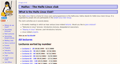 Desktop Screenshot of haifux.org