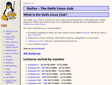 Tablet Screenshot of haifux.org